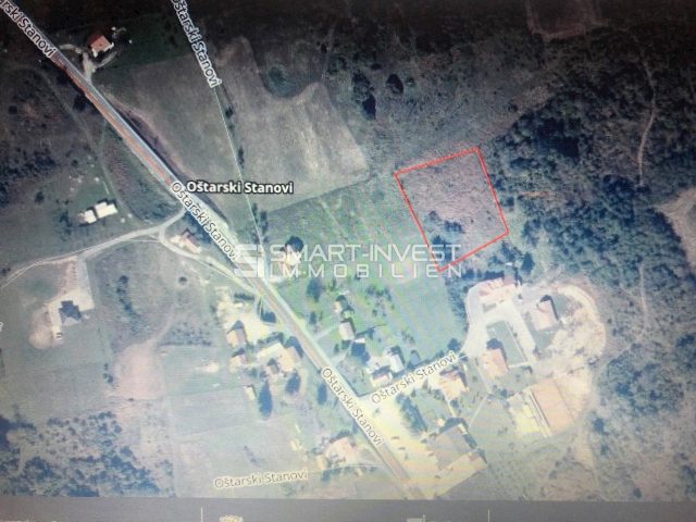 Land for sale 3383 m² – Oštarski Stanovi