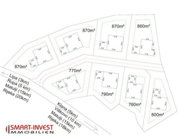 Grundstück zu verkaufen 9000 m² – Lipa