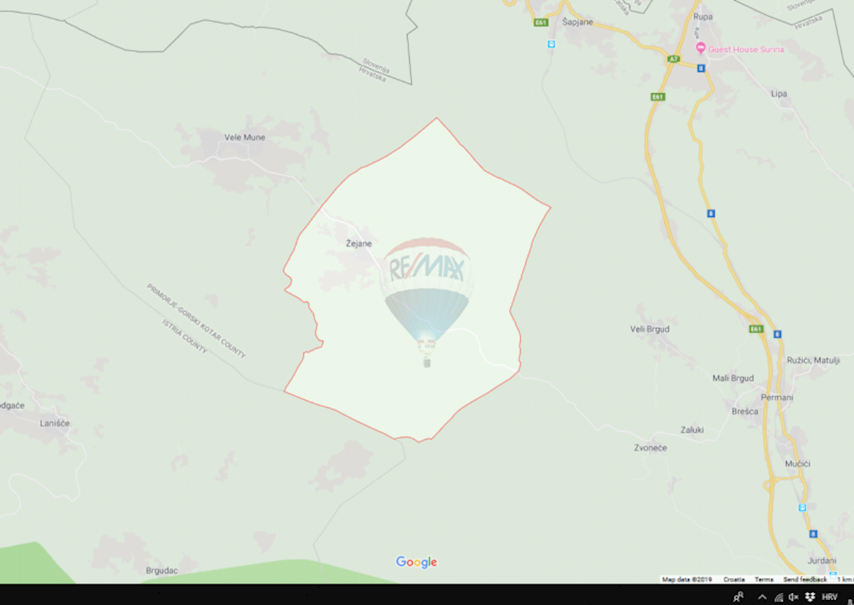 Parcela Na predaj - PRIMORSKO-GORANSKA  MATULJI 