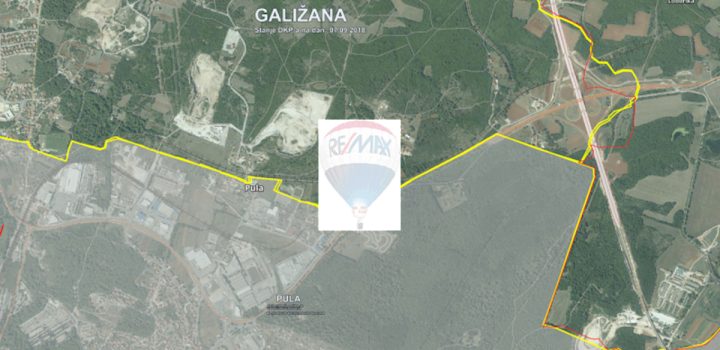 Land for sale 10047 m² – Pula
