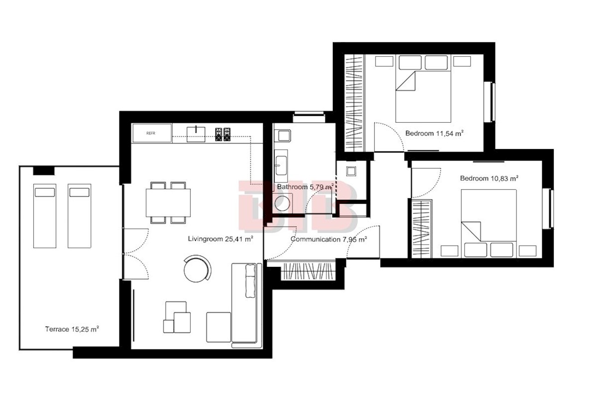 Appartement À vendre - PRIMORSKO-GORANSKA  Crikvenica