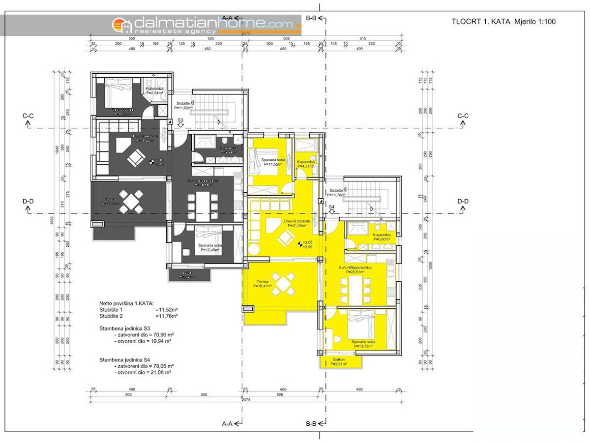 Apartmán Na prodej - ŠIBENSKO-KNINSKA  PRIMOŠTEN 