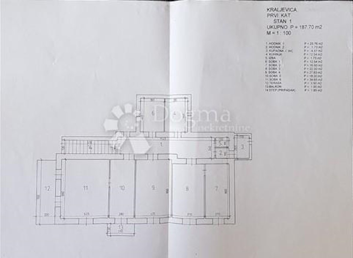 Apartma Naprodaj - PRIMORSKO-GORANSKA  Kraljevica