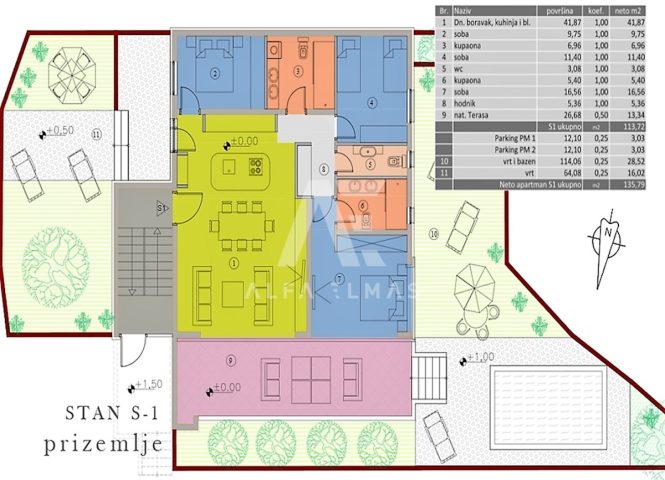 Apartment Zu verkaufen - Primorsko-goranska Krk - foto 5/44