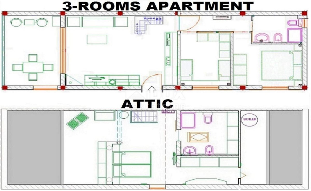 Apartmán Na prodej - ZADARSKA  PAKOŠTANE 