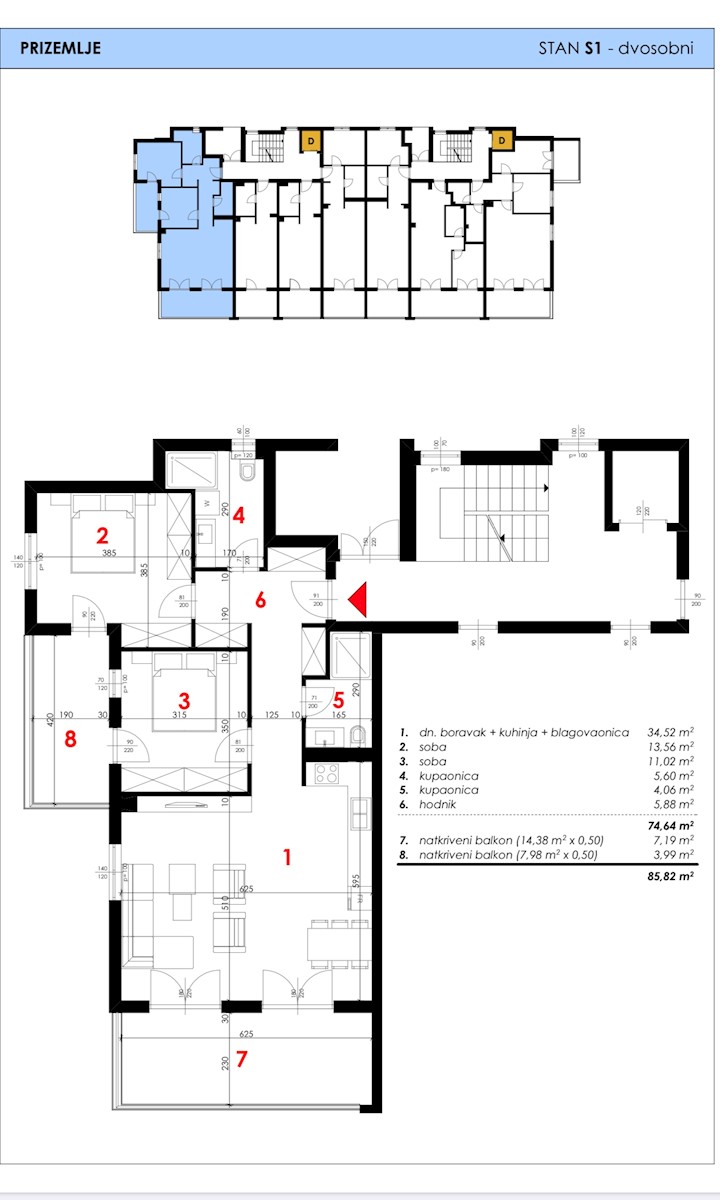 Apartmán Na predaj - SPLITSKO-DALMATINSKA  MAKARSKA 