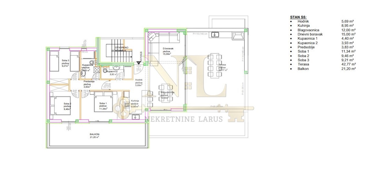 Appartement À vendre - Splitsko-dalmatinska čiovo - foto 5/28