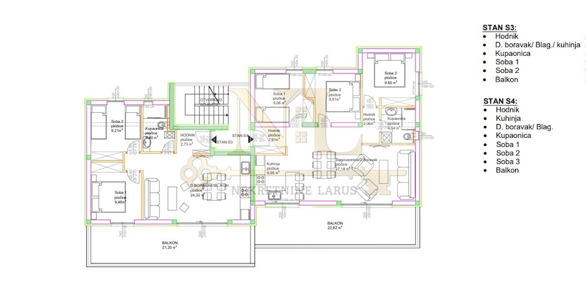 Apartment Zu verkaufen - SPLITSKO-DALMATINSKA  ČIOVO 