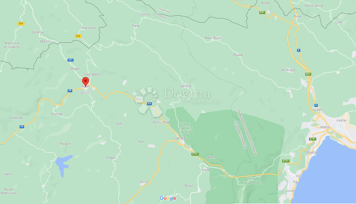 Land For sale - ISTARSKA  BUZET 