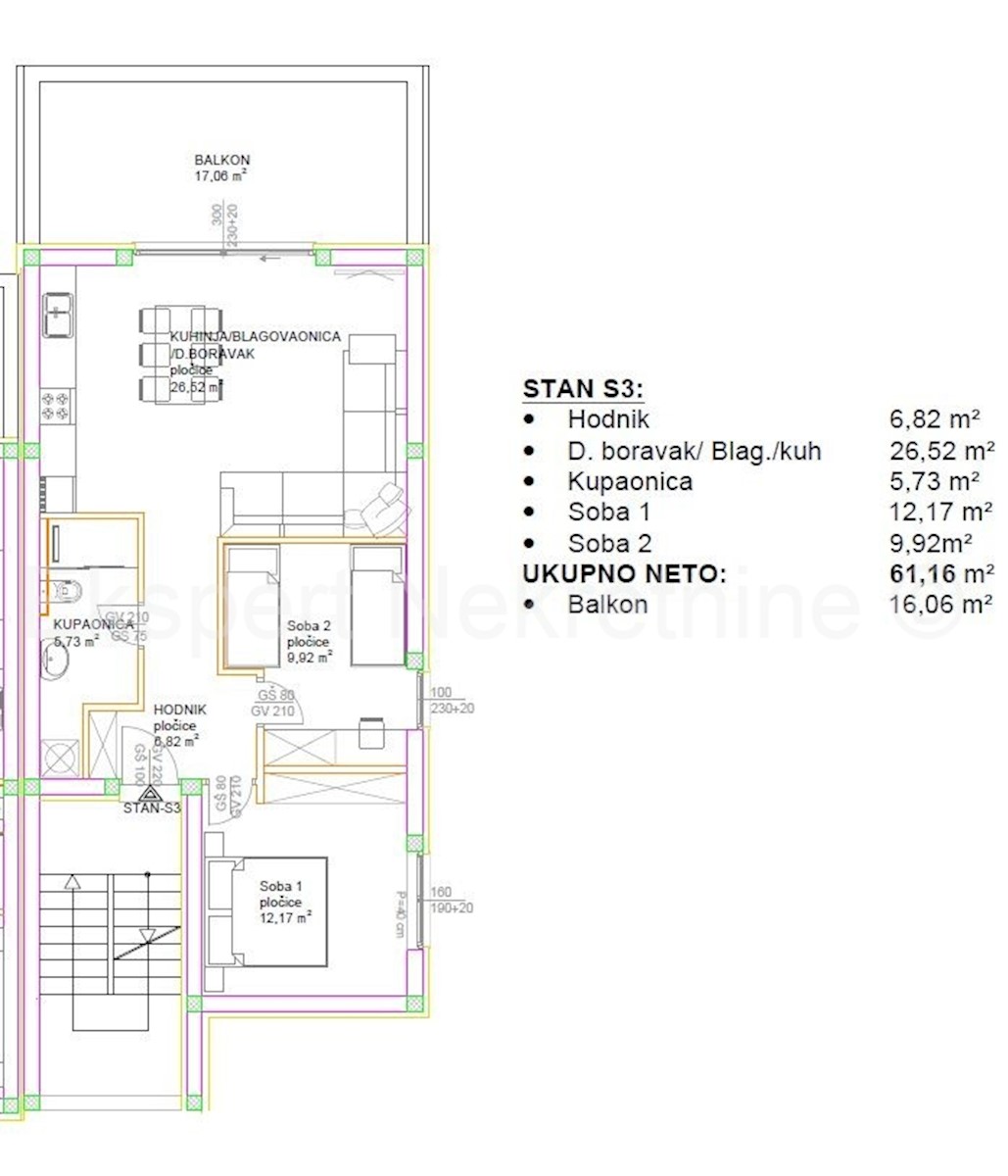 Apartment Zu verkaufen - SPLITSKO-DALMATINSKA  ČIOVO 