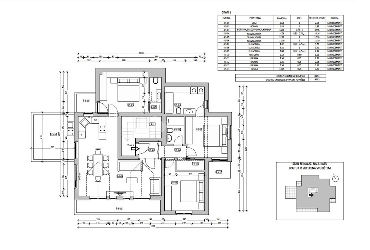 Apartment Zu verkaufen - DUBROVAČKO-NERETVANSKA  ŽUPA DUBROVAČKA 