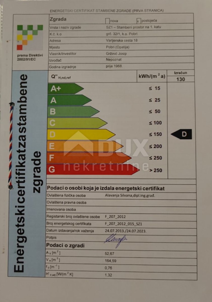 Appartamento In vendita - PRIMORSKO-GORANSKA  OPATIJA 