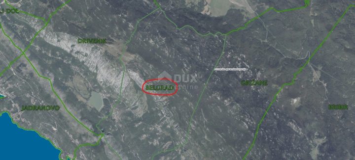Działka na sprzedaż 1532 m² – Grižane