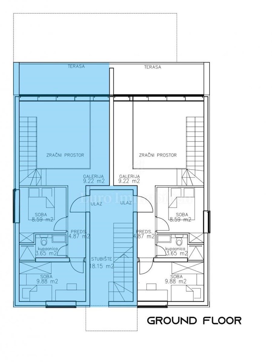 Apartmán Na prodej - ZADARSKA  POSEDARJE 