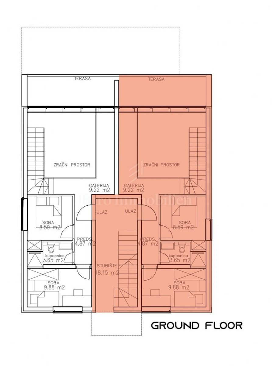 Apartmán Na prodej - ZADARSKA  POSEDARJE 