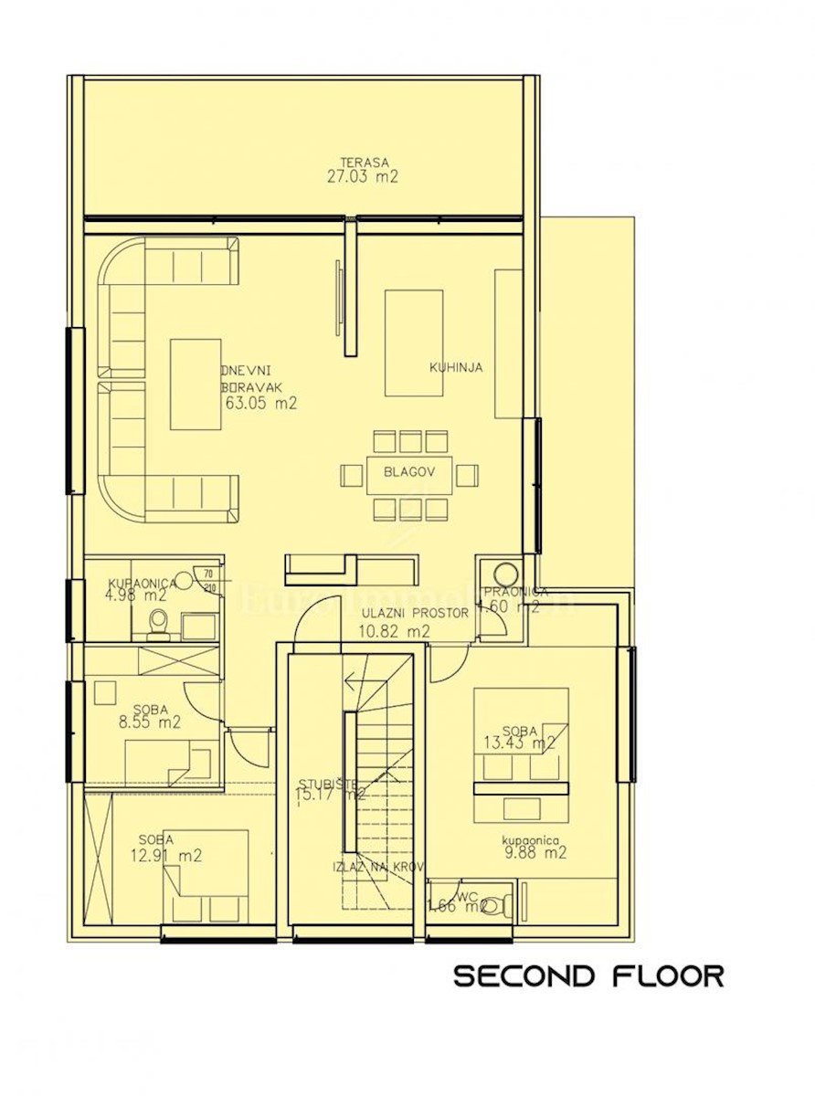 Apartmán Na prodej - ZADARSKA  POSEDARJE 