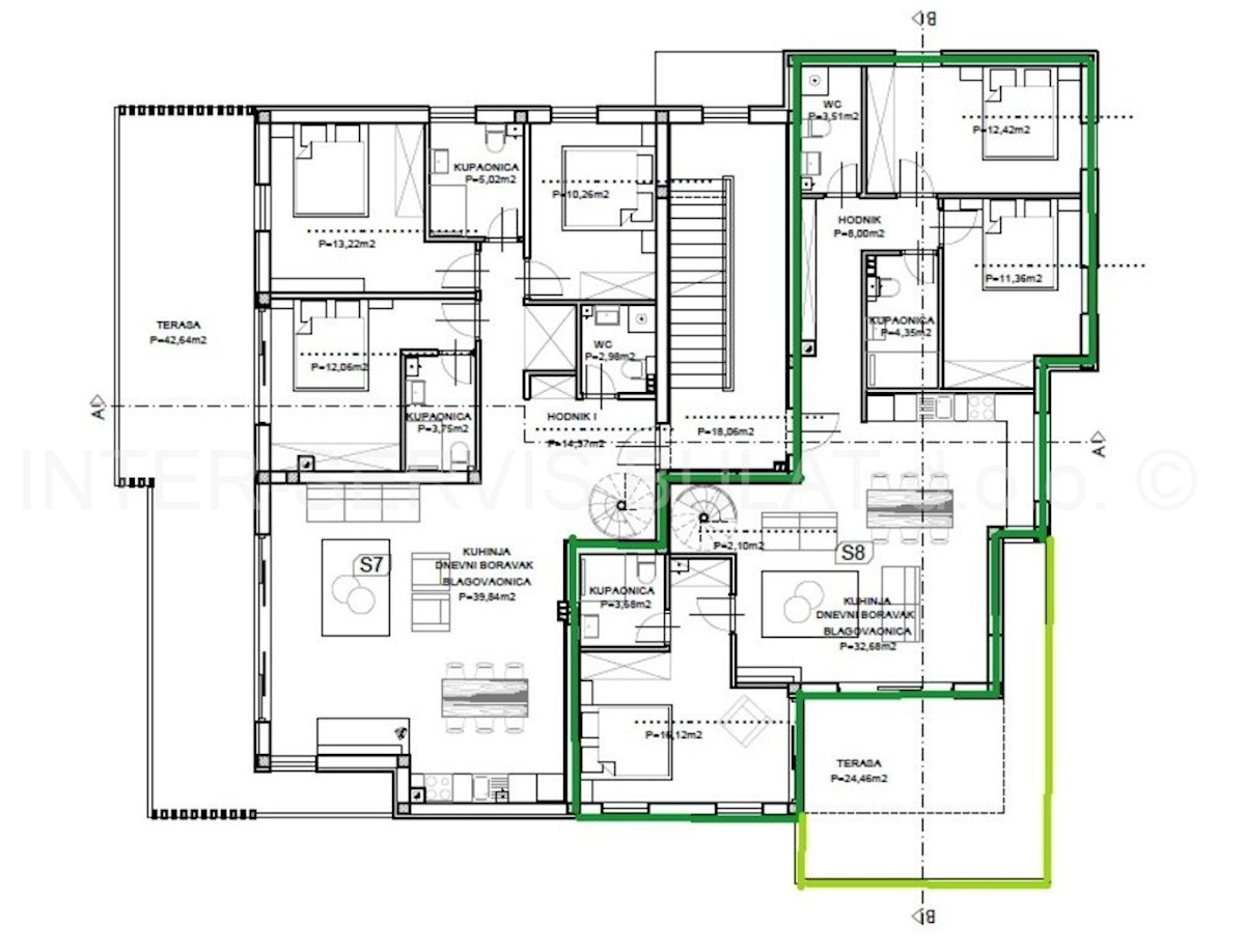 Flat For sale - ŠIBENSKO-KNINSKA  VODICE 