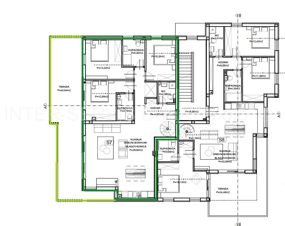 Flat For sale - ŠIBENSKO-KNINSKA  VODICE 