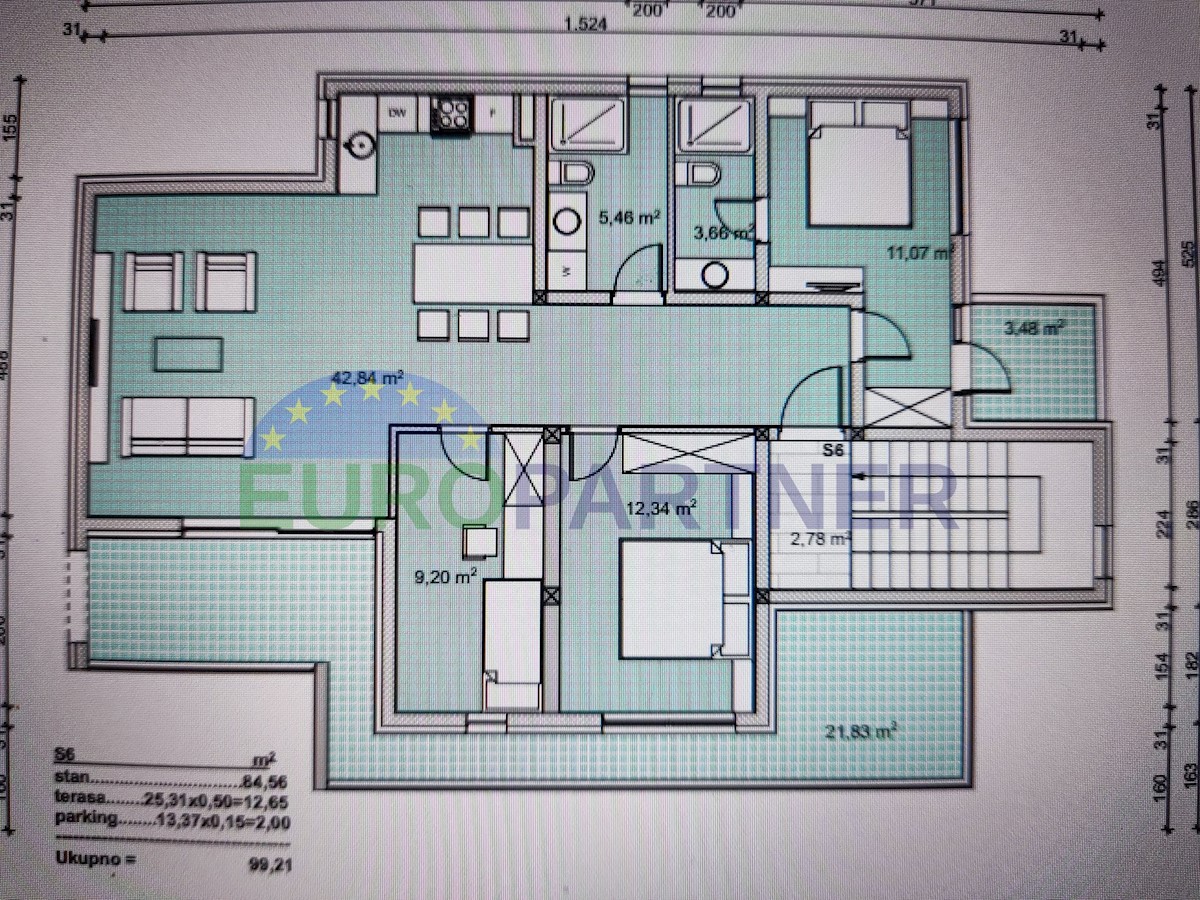 Apartma Naprodaj - SPLITSKO-DALMATINSKA  Makarska