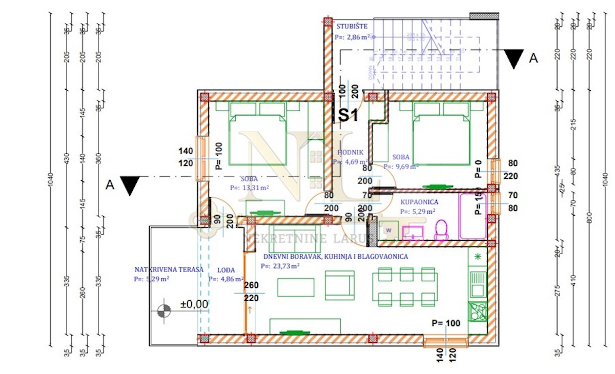 Apartment Zu verkaufen - SPLITSKO-DALMATINSKA  MARINA 