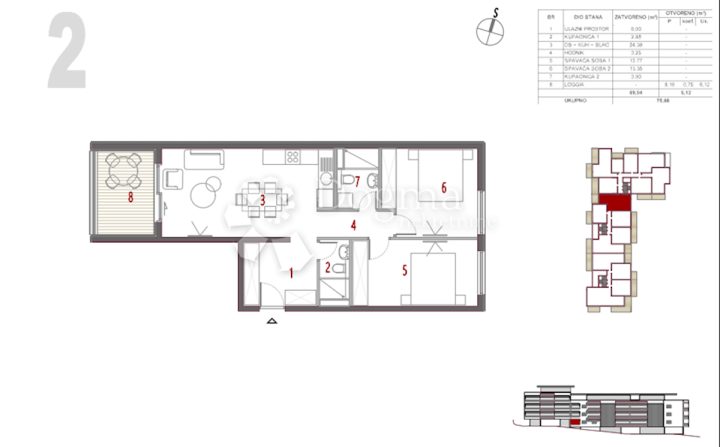Appartamento In vendita - Splitsko-dalmatinska Trogir - foto 4/7