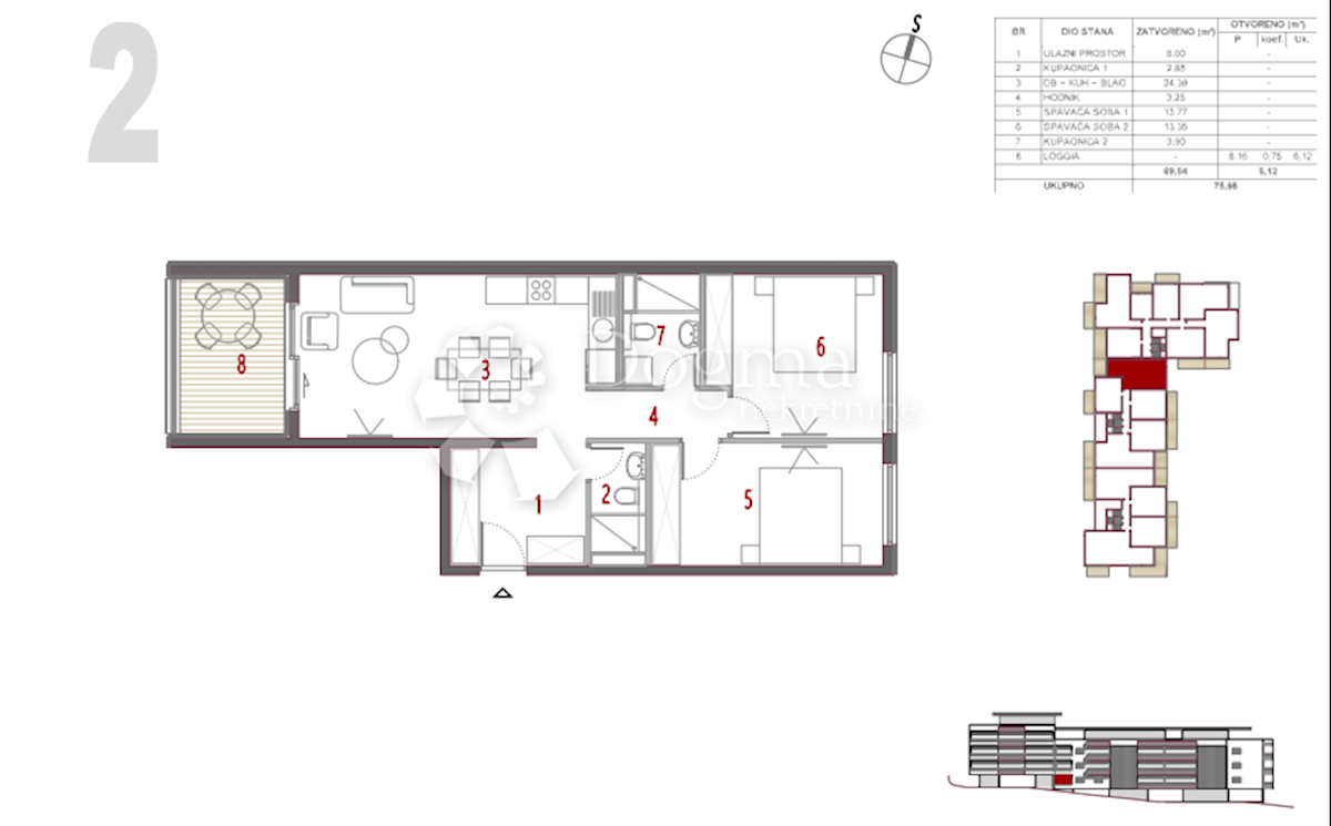 Apartmán Na predaj - SPLITSKO-DALMATINSKA  TROGIR 