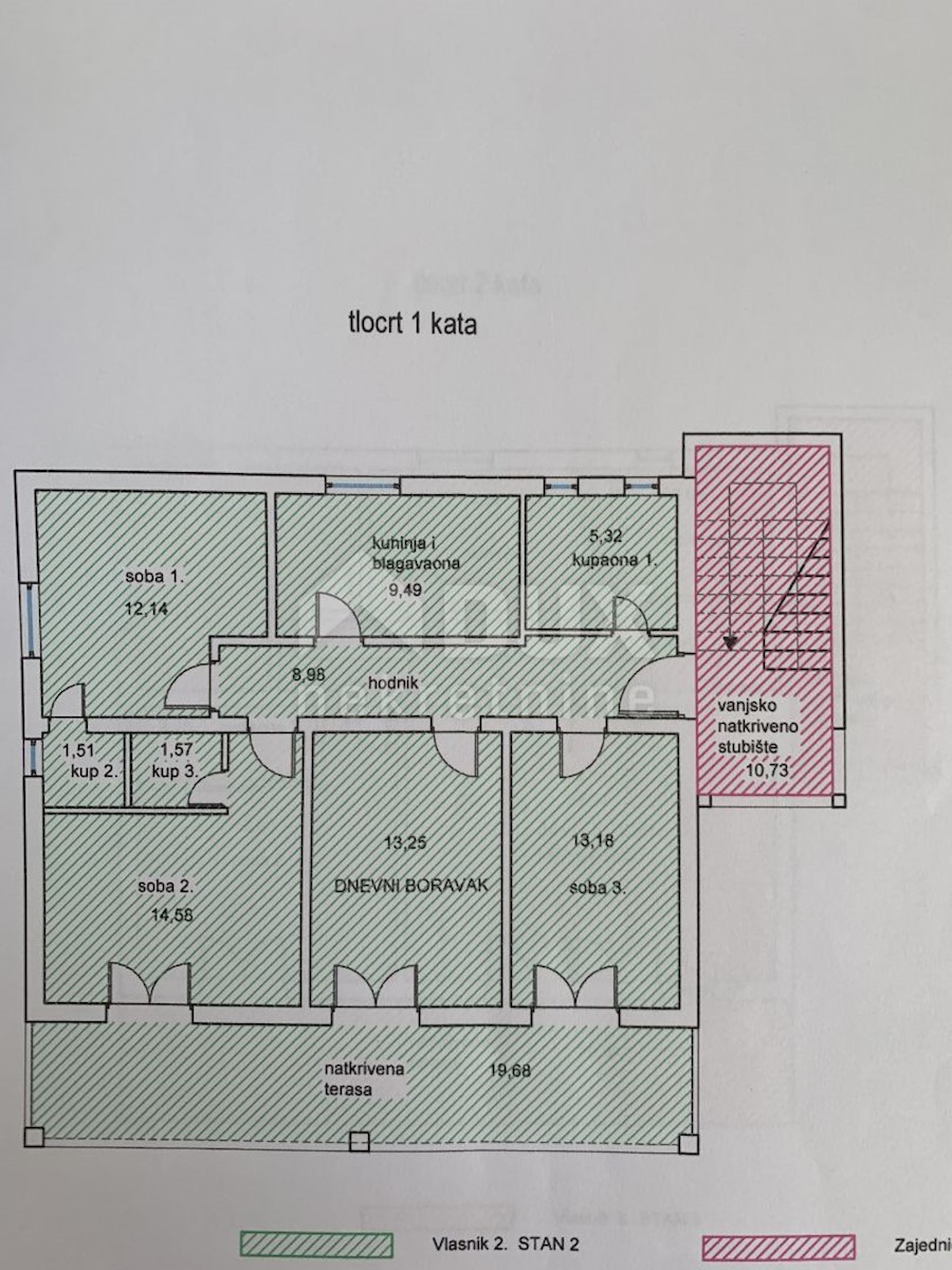 Apartma Naprodaj - PRIMORSKO-GORANSKA  Rab