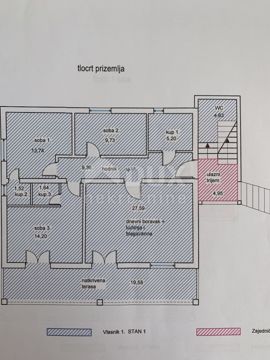 Apartma Naprodaj - PRIMORSKO-GORANSKA  Rab