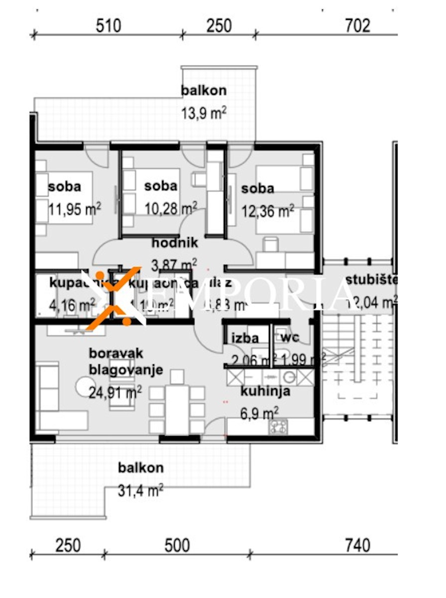 Apartment Zu verkaufen - ZADARSKA  PRIVLAKA 