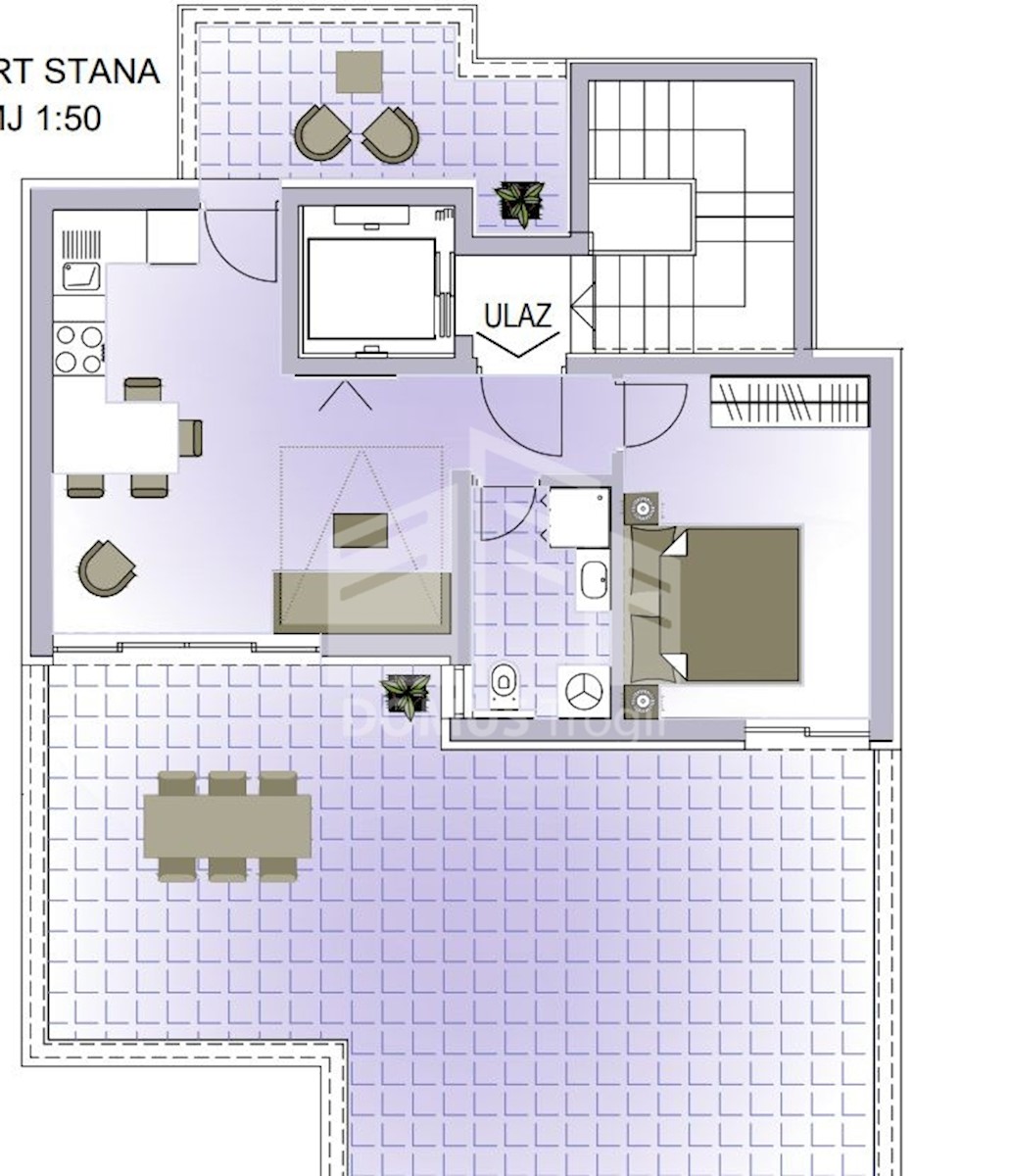 Apartment Zu verkaufen - SPLITSKO-DALMATINSKA  TROGIR 