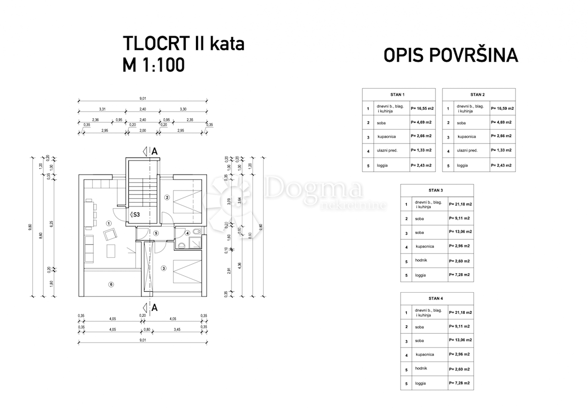 Flat For sale - PRIMORSKO-GORANSKA  NOVI VINODOLSKI 