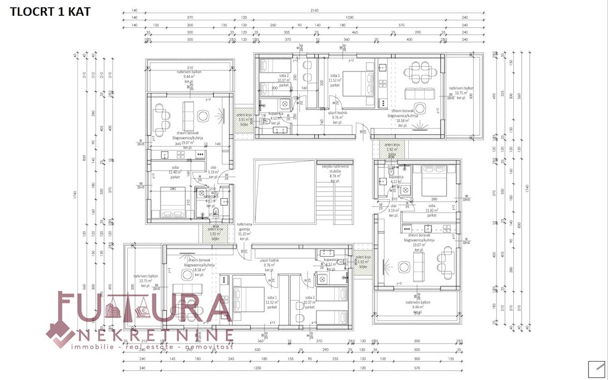 Appartement À vendre - ZADARSKA  NIN 