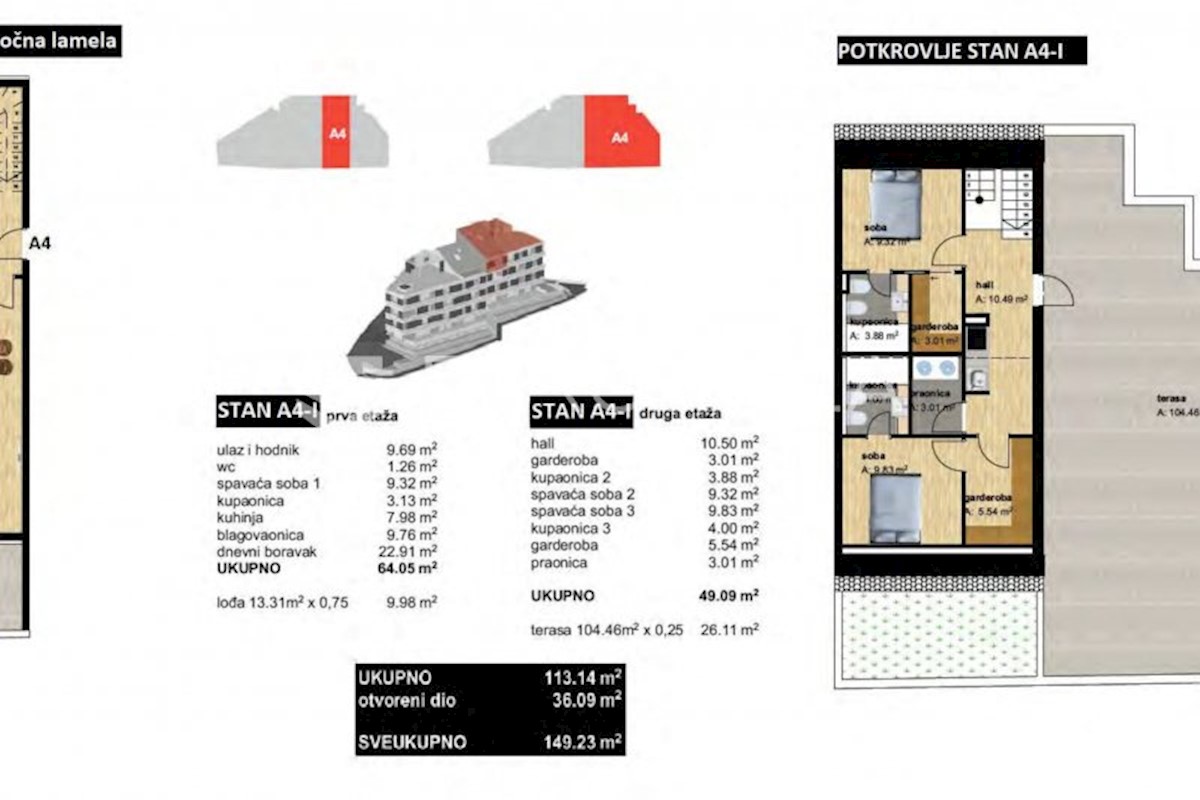 Apartmán Na predaj - SPLITSKO-DALMATINSKA  BAŠKA VODA 