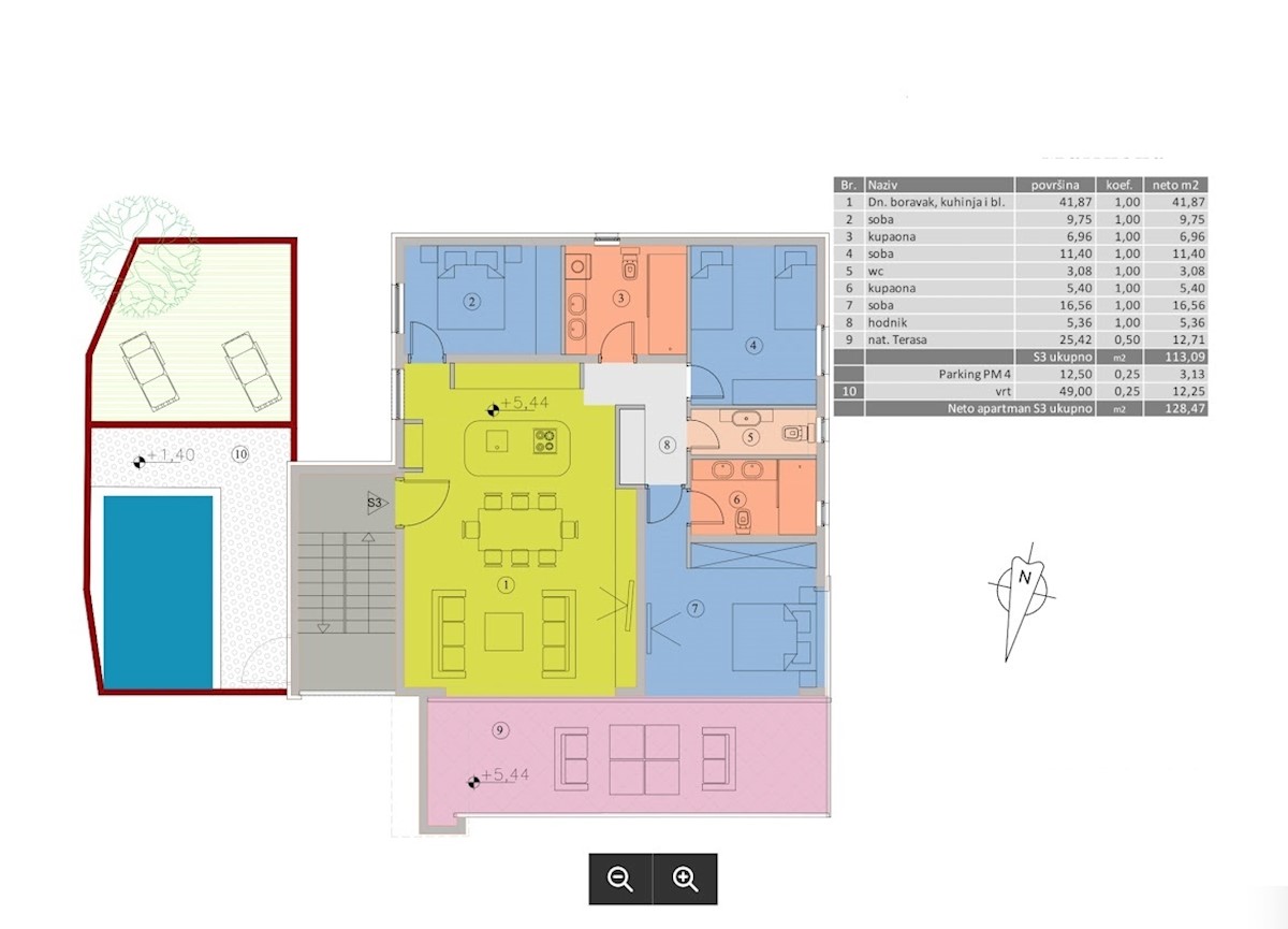Apartma Naprodaj - PRIMORSKO-GORANSKA  Krk
