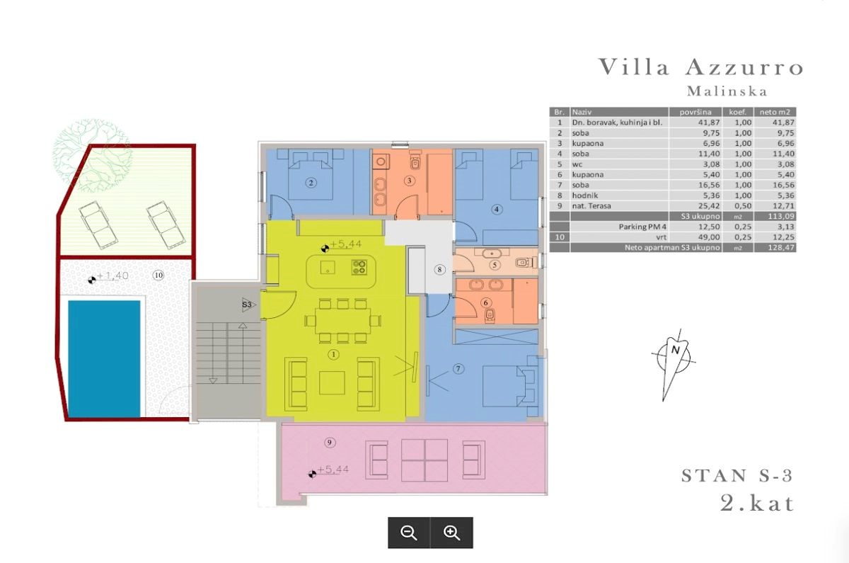 Apartma Naprodaj - PRIMORSKO-GORANSKA  Krk