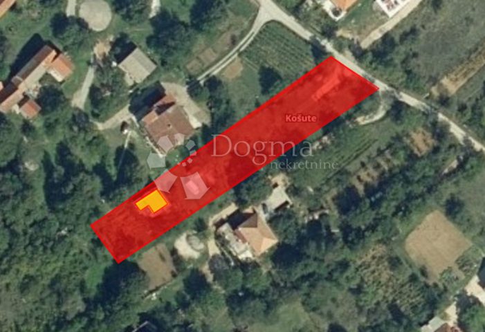 Zemljište na prodaju 1916 m² – Košute
