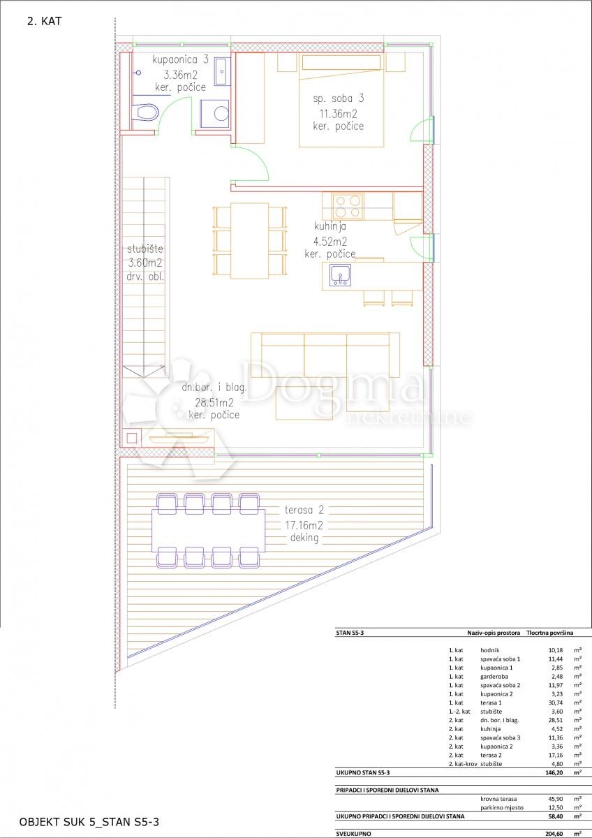 Apartma Na predaj - ZADARSKA  SUKOŠAN 