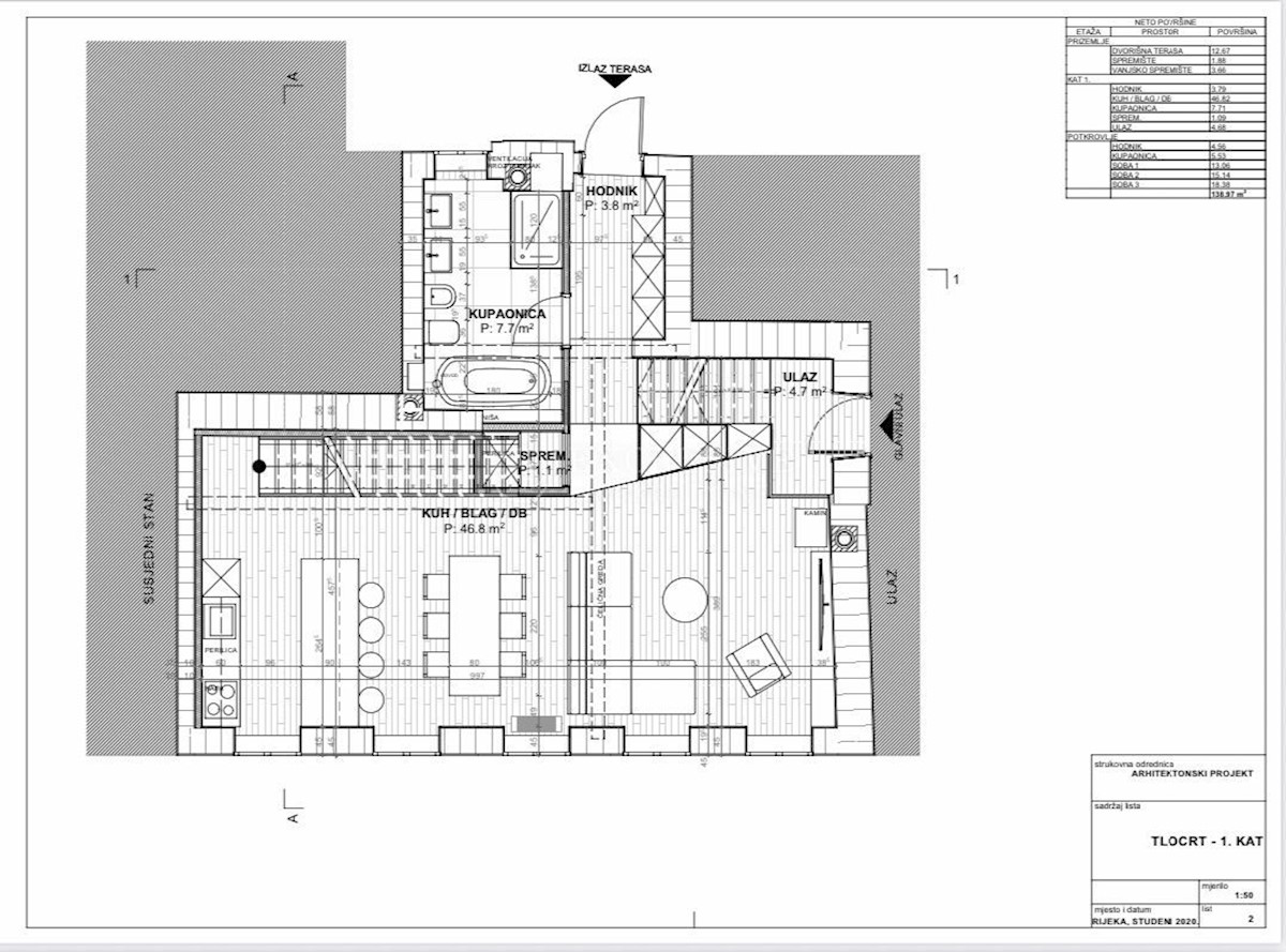 Appartamento In vendita - PRIMORSKO-GORANSKA  OPATIJA 