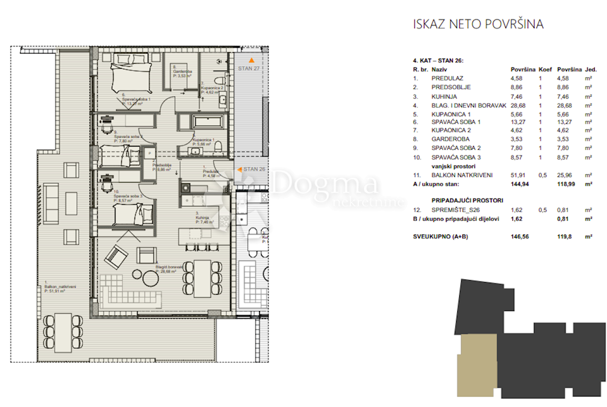 Apartmán Na predaj - VARAŽDINSKA  VARAŽDIN 