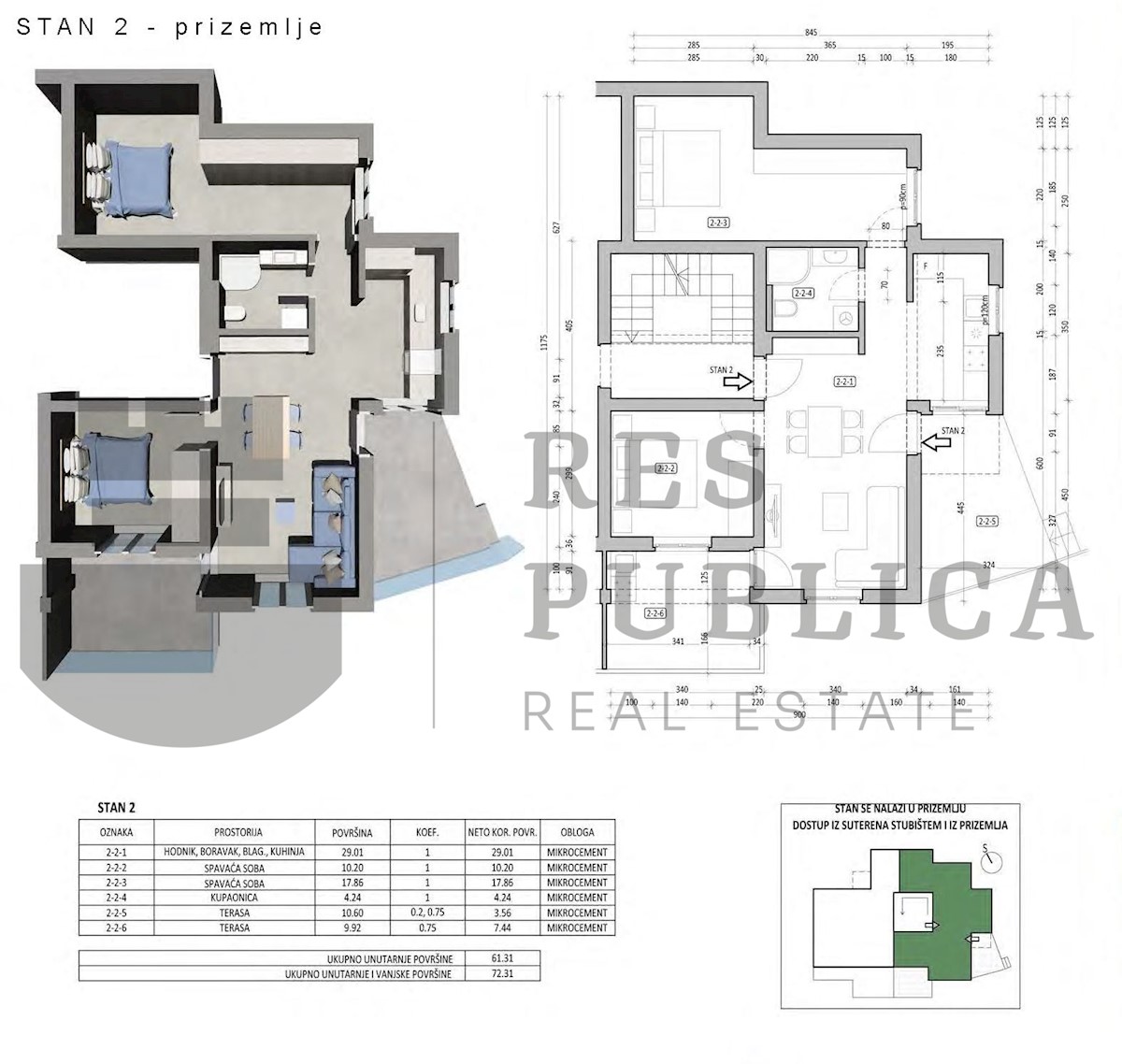 Appartement À vendre - DUBROVAČKO-NERETVANSKA  ŽUPA DUBROVAČKA 