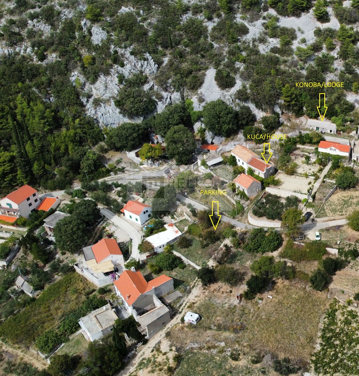 Maison À vendre - DUBROVAČKO-NERETVANSKA  OREBIĆ 