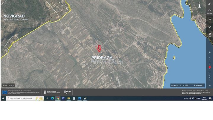 Zemljište na prodaju 2160 m² – Pridraga