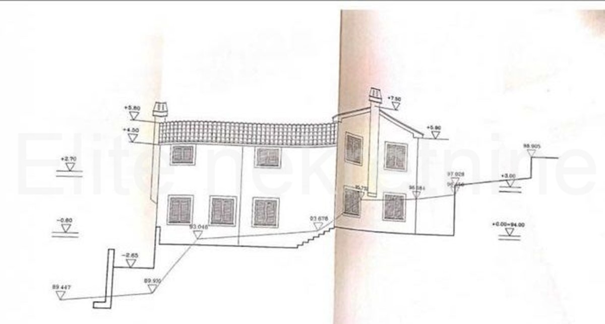 Dům Na prodej - PRIMORSKO-GORANSKA  MOŠĆENIČKA DRAGA 