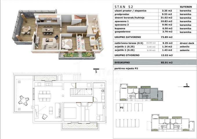 Apartmán Na prodej - Istarska Umag - foto 2/4