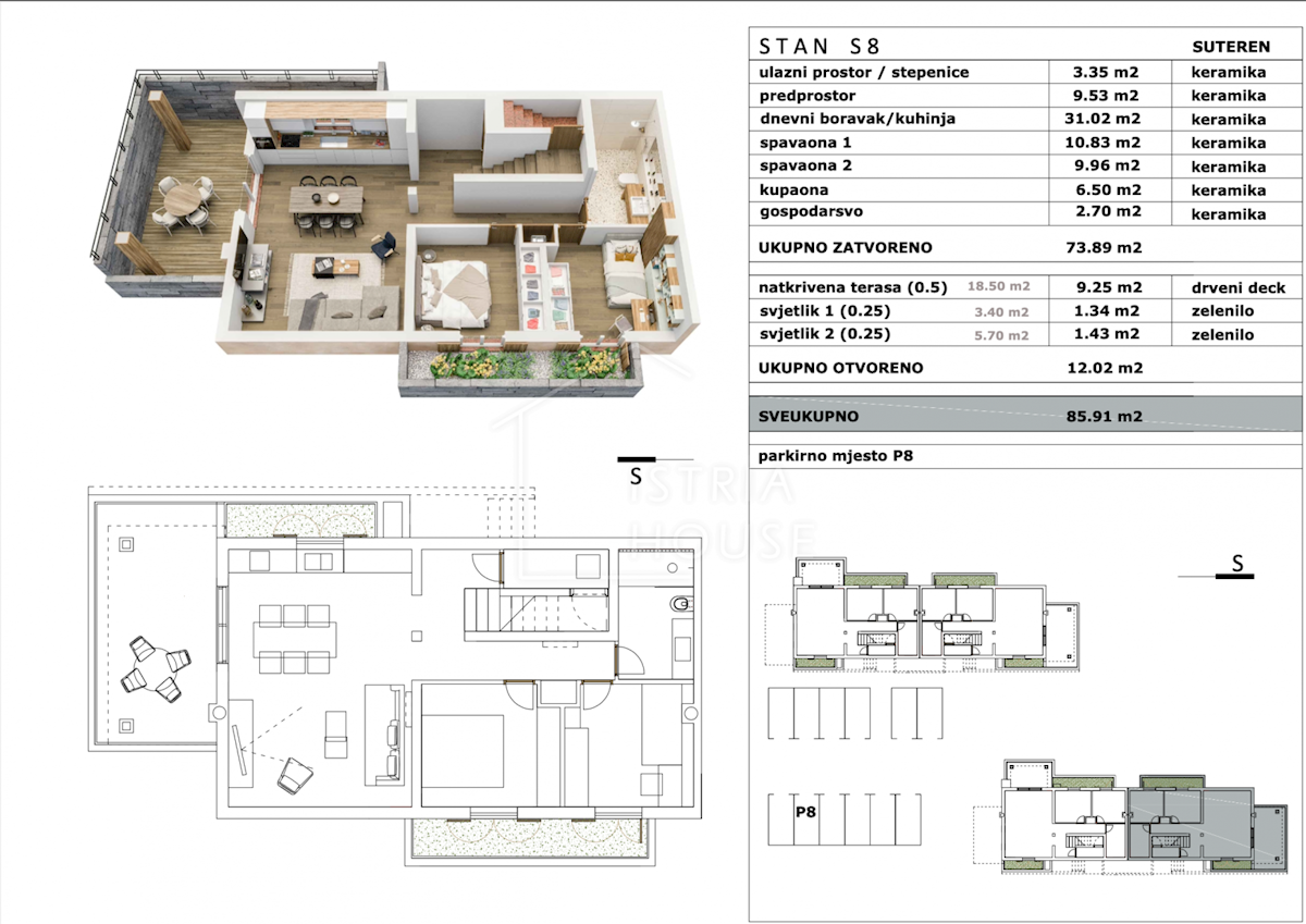 Apartmán Na prodej - Istarska Umag - foto 2/5