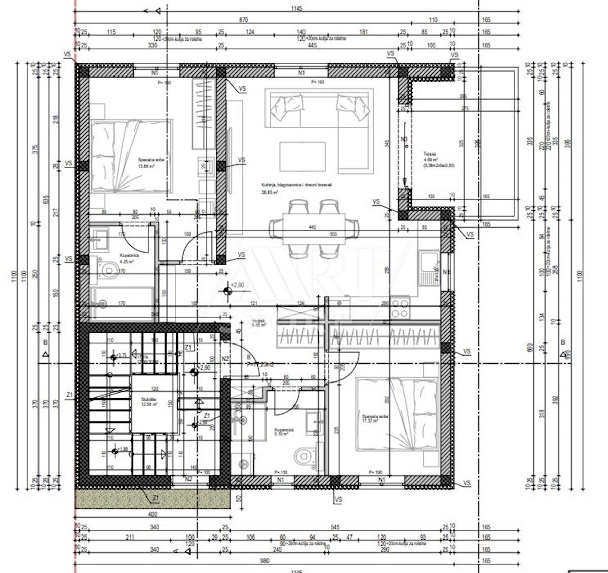 Apartment Zu verkaufen - ISTARSKA  MEDULIN 