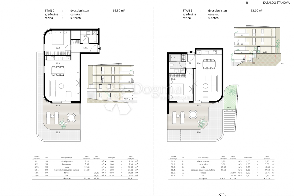 Apartma Naprodaj - PRIMORSKO-GORANSKA  Crikvenica