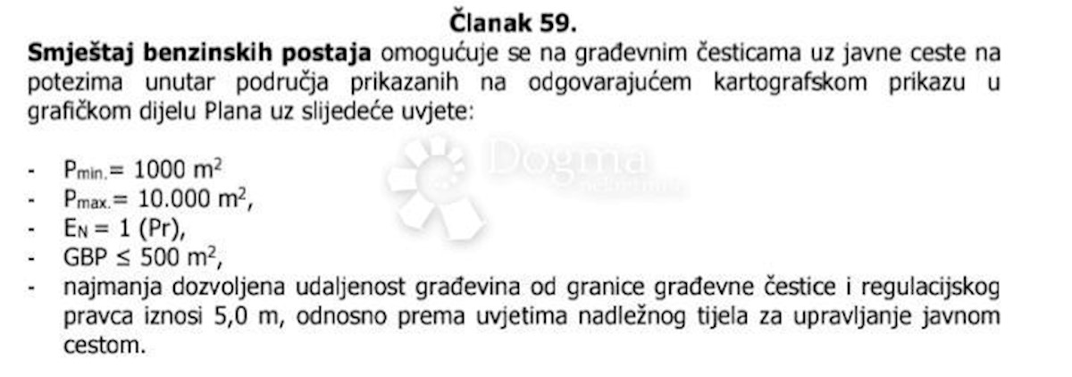 Parcela Naprodaj - ŠIBENSKO-KNINSKA  Tribunj