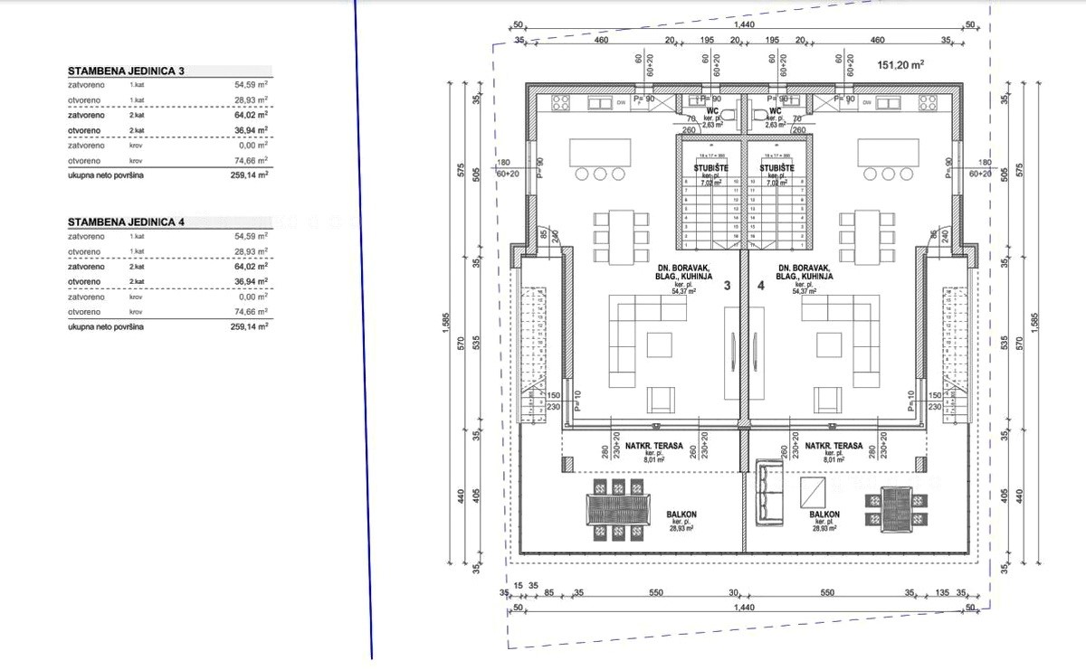Apartmán Na prodej - PRIMORSKO-GORANSKA  KRK 