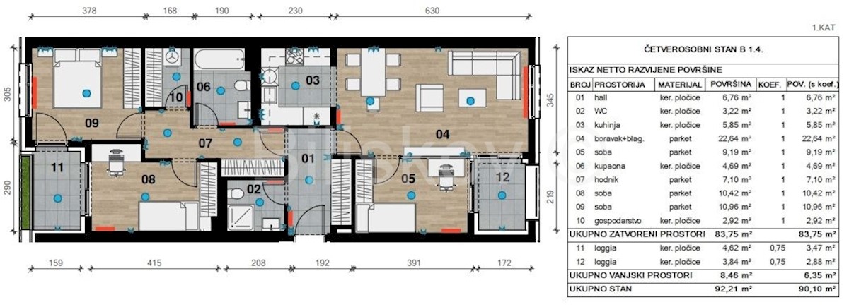 Apartma Naprodaj - GRAD ZAGREB  ZAGREB